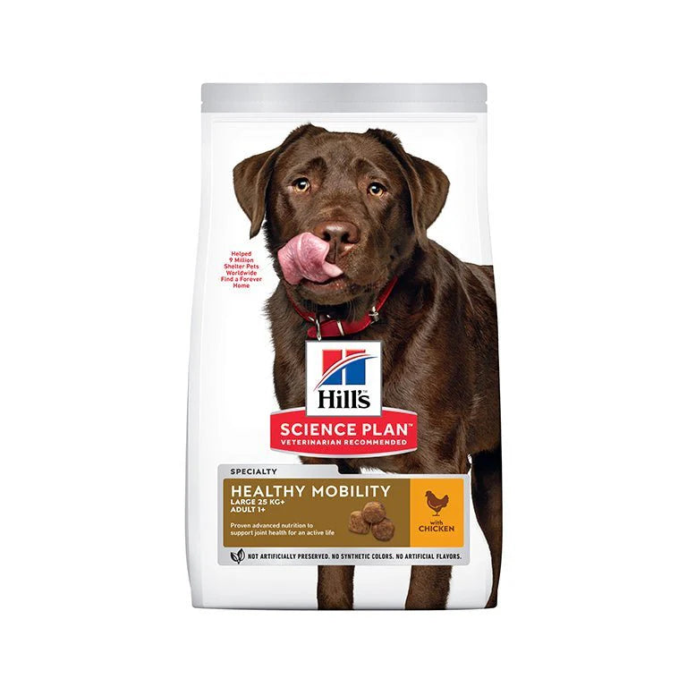 Hills Science Plan Healthy Mobility Large Breed Adult Dog Food With Chicken (14kg)